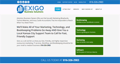Desktop Screenshot of exigobusiness.com